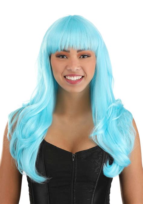 light blue wigs